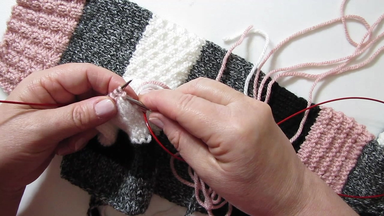 Comment tricoter des rayures sans décalage